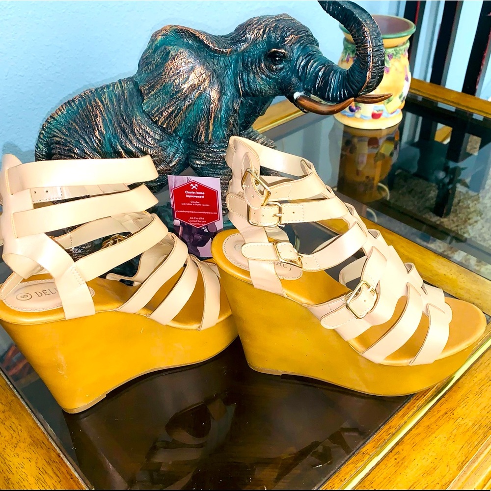 Wedge shoes